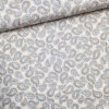 Baumwolle Paisley blau beige