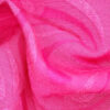 Jacquardstoff, abstrakte Palmwedel, pink