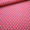 Stoffe Meterware, längselastischer Baumwollstoff (Bengaline), Miniprint pink